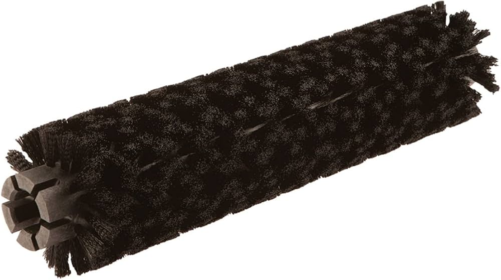 15 inch abrasive criss-cross stripping brush - Cylindrical