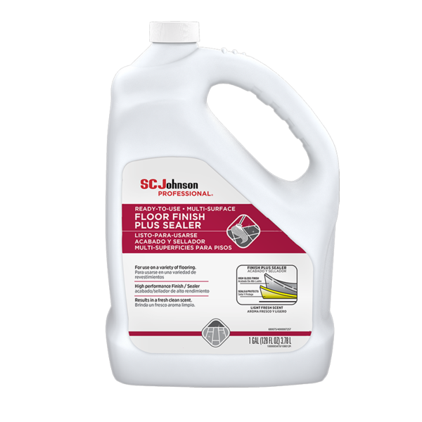 SC Johnson Professional® Ready-To-Use Multi-Surface Floor Finish Plus Sealer 1GAL