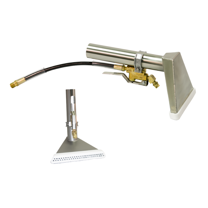 PMF C15156ST-TF - 6" Teflon Glide Upholstery Tool, 1000psi Cast Stainless Steel Valve, High Temp