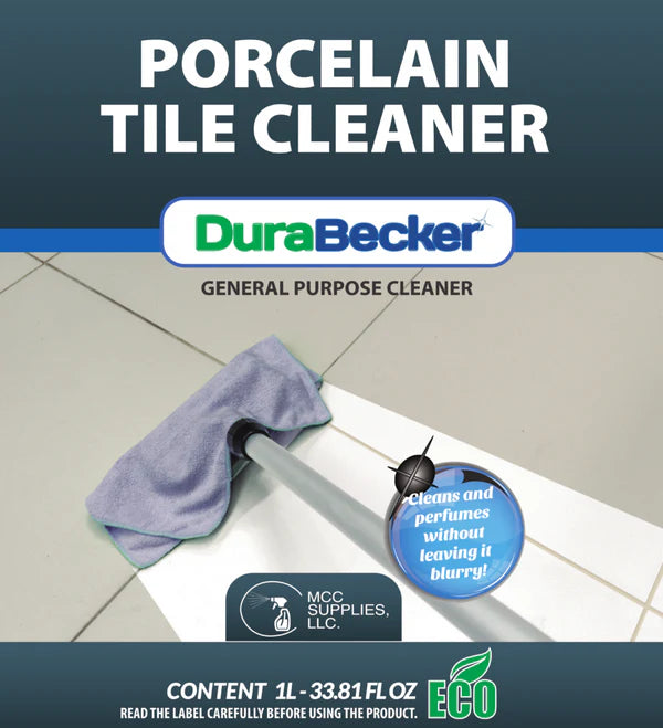 DuraBecker - Porcelain Tile Cleaner - Commercial-Grade & Eco-friendly