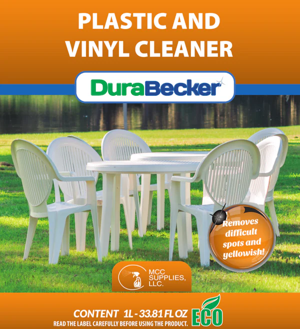 DuraBecker - Plastic & Vinyl Cleaner - Commercial-Grade & Eco-friendly
