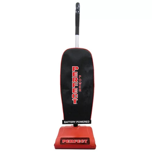 Perfect Commercial P111 - 12in Battery Operated Upright Vacuum