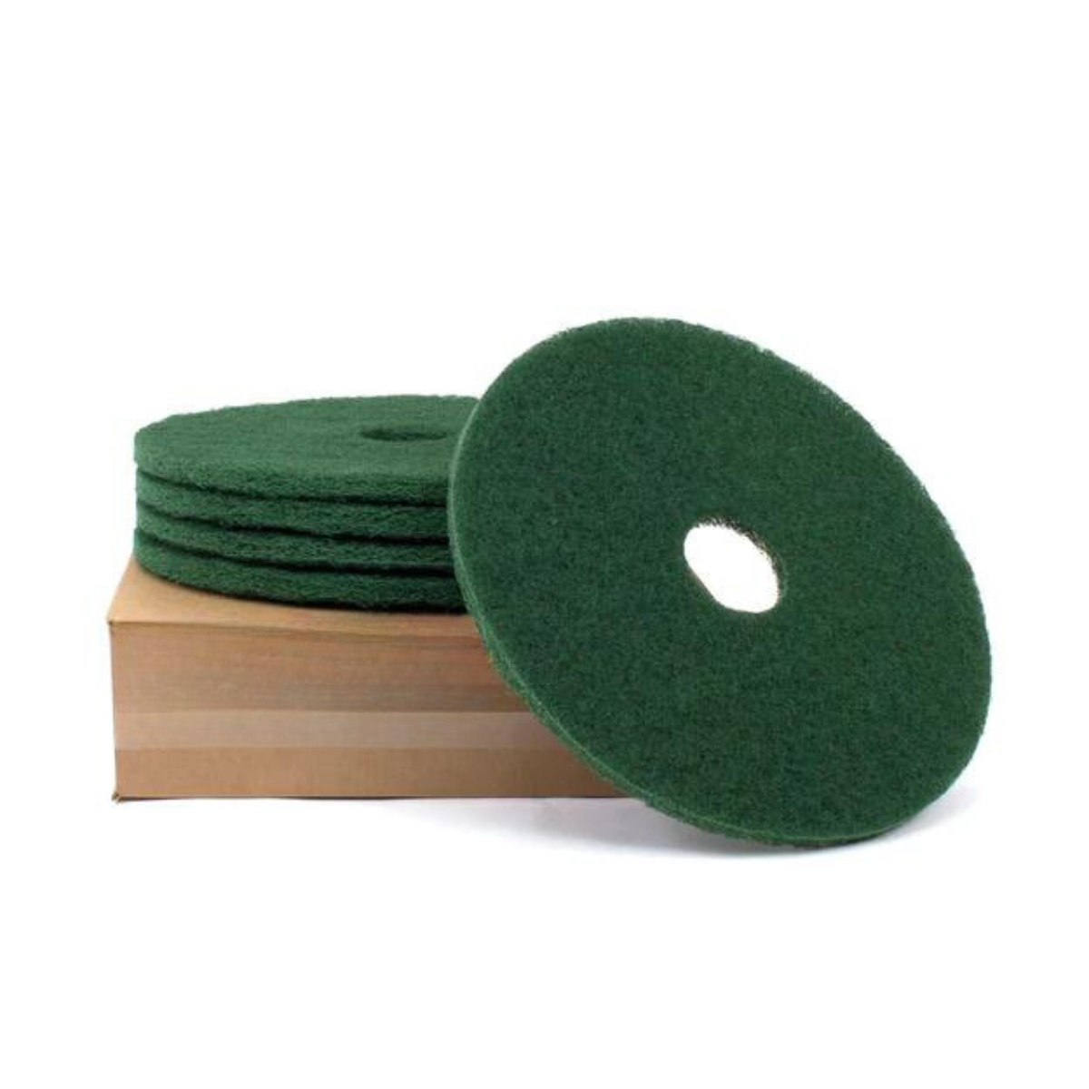 Green Super Scrub - Round Floor Pad - Individual (12"-20")
