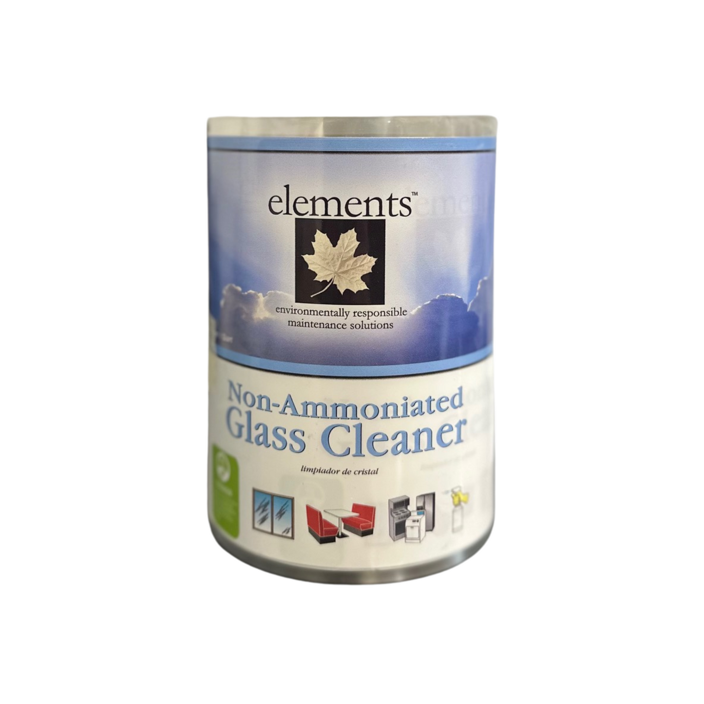 Non-Ammoniated Glass Cleaner Labels - 50/roll