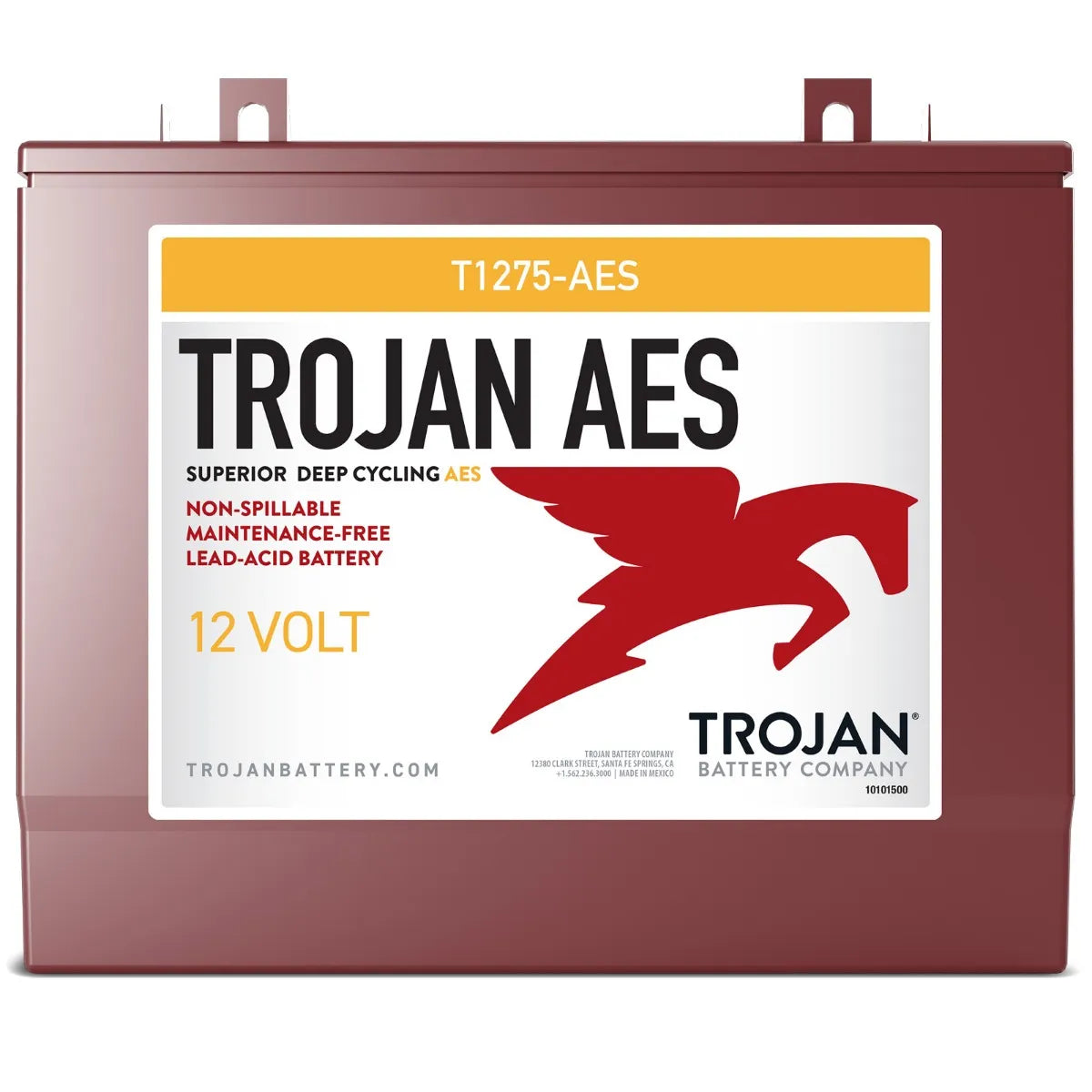 Trojan T1275-AES 12V 130Ah AGM Battery (Pick Up Only)