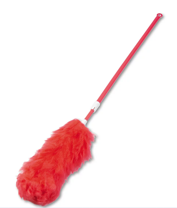 Lambswool Extendable Duster Plastic Handle Extends 30" to 45"