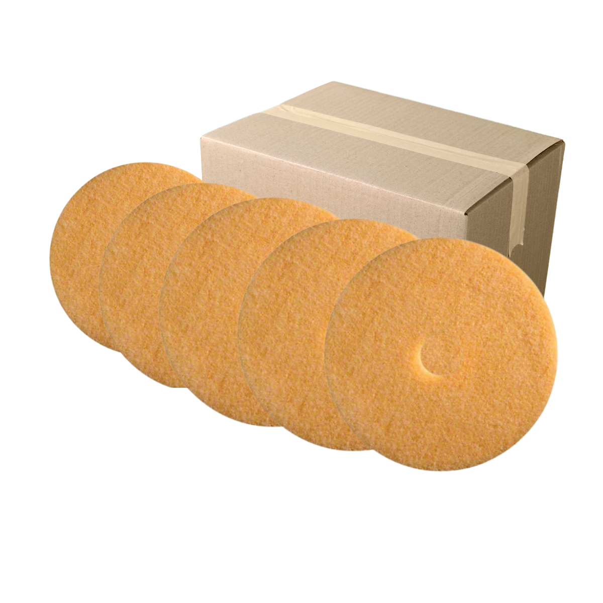 Champagne Polish & Burnish Pad - Round Floor Pad (20"-24")