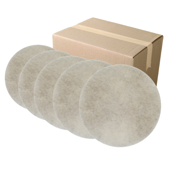 27" Grizzly Bear Non-Woven - Round Floor Pad