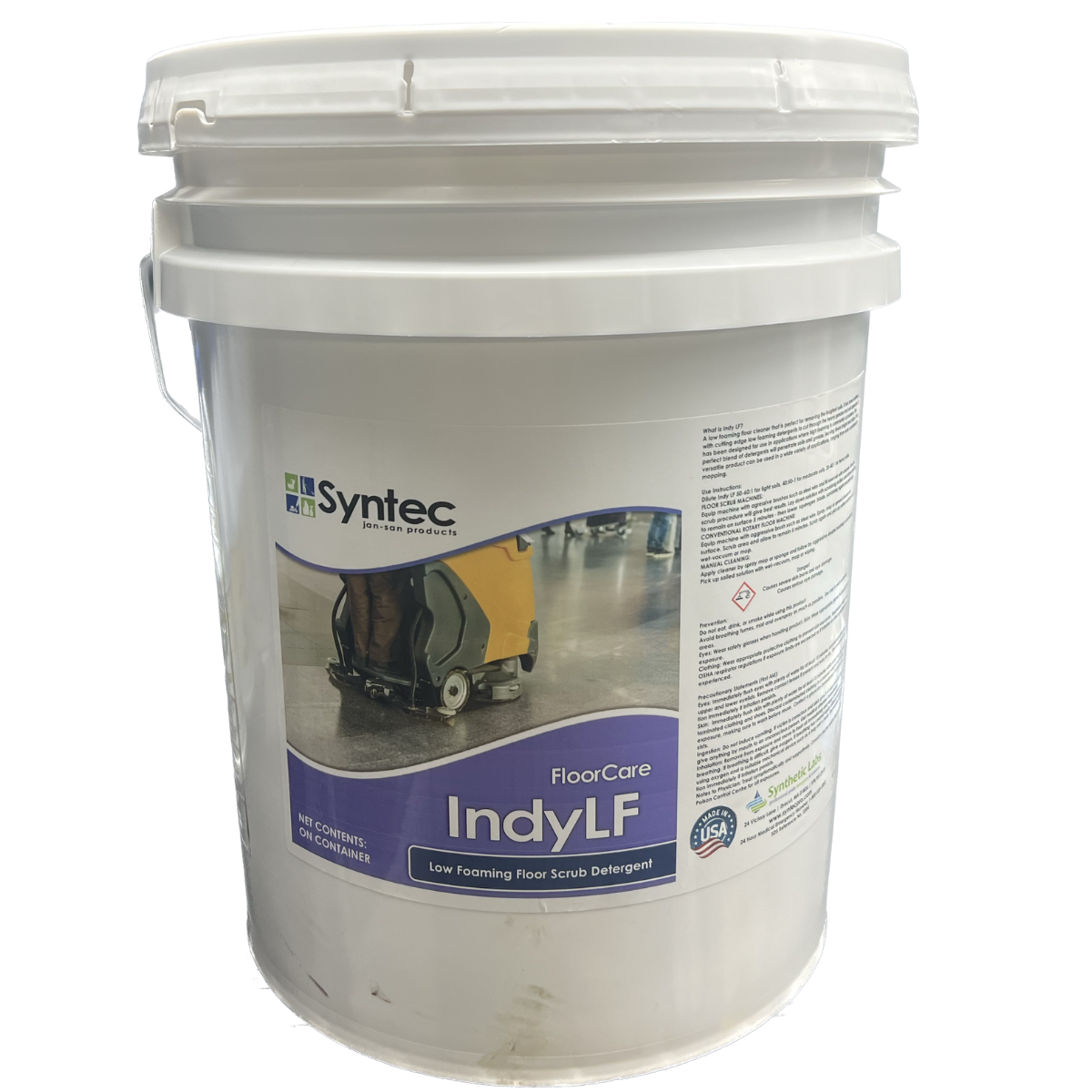 Indy LF - Low Foaming Floor Cleaner 5 Gal. Pail