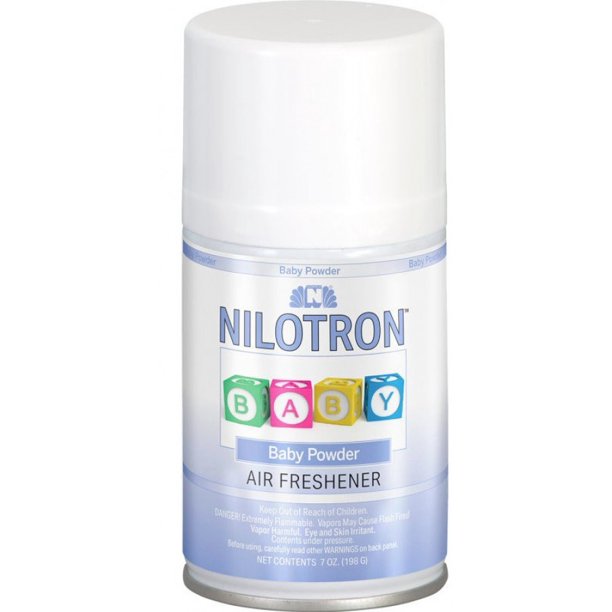 7 oz Nilotron Deodorizing Air Freshener- Baby Powder Scent