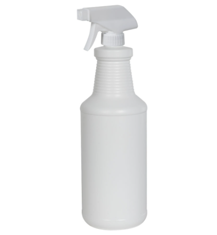 32 oz. White HDPE Bottle
