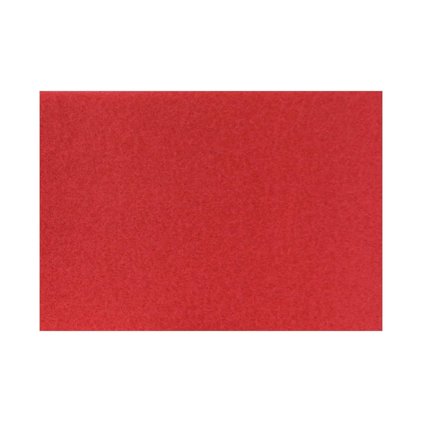 Rectangular Red Buffer Floor Pad 14"x28" - 5 / Case