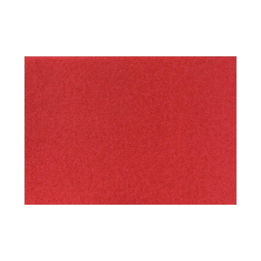 Rectangular Red Buffer Floor Pad 14"x28" - 5 / Case