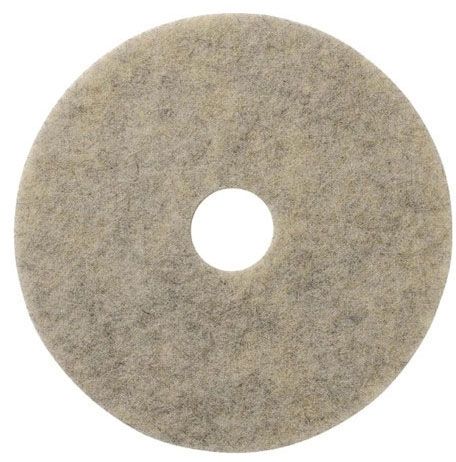 20" Diameter Ultra High Speed Burnishing, Gray/Black Blend, Polyester Fiber