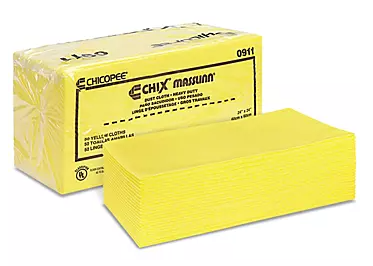Chicopee 0213 Masslinn - Dust Cloth 14.4" x 24", Yellow, Viscose Fiber, Heavy Duty,