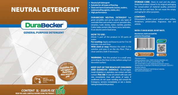 Neutral Detergent - Commercial-Grade & Eco-friendly