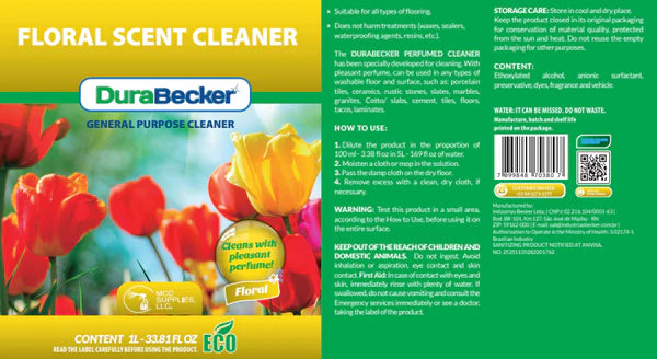 Multi-Purpose Floral Scented Cleaner - Commercial-Grade & Eco-friendly