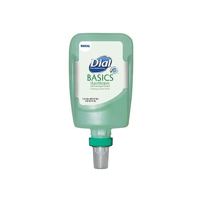 Dial Professional Fit Basics Foaming Hand Soap Refill, 1.2L. 3/PK