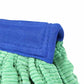 14 oz - Small Microfiber Commercial Tube Mop - Blue/Green