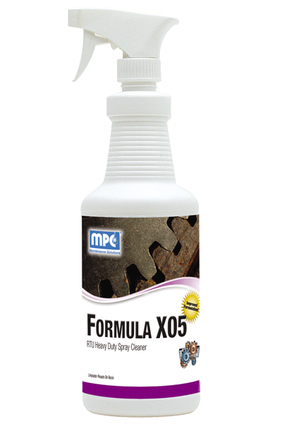 X05 RTU Heavy Duty Cleaner - 12/CS