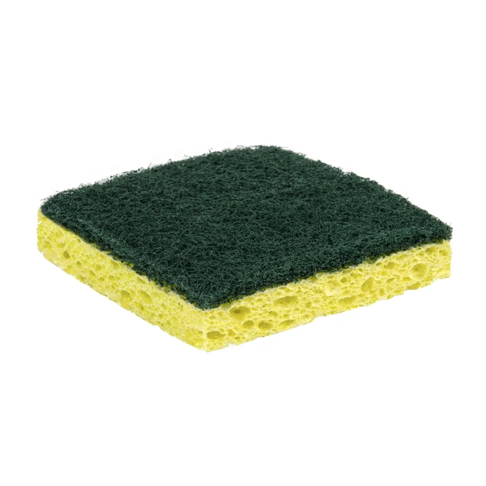 Scouring Sponge Red 3x3 Medium Duty Scour Sponge – J&K Janitorial and Cleaning Supplies