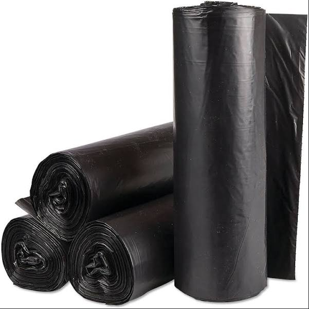 40X46 45 Gallon, 1.5mil, Black, 5/20 Coreless Rolls, 100/cs