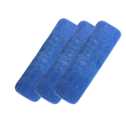 18" Microfiber Flat Mop Pad